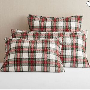 Pottery Barn Stewart Plaid Shams